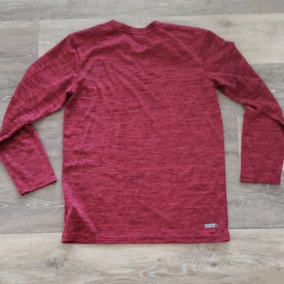 Boy's Maroon Old Navy Active Go-Dry Shirt L 10/12 - Picture 6 of 6